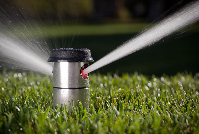 Seasonal sprinkler wet check service in Palm City FL residential lawn